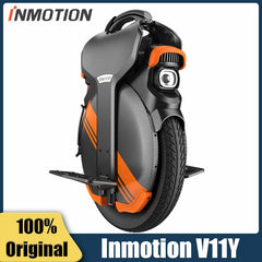 Original INMOTION V11Y Electric Unicycle 84V 1500Wh Battery 2500W High-Torque Motor 60km/h Top Speed 120km Range Smart EUC Wheel