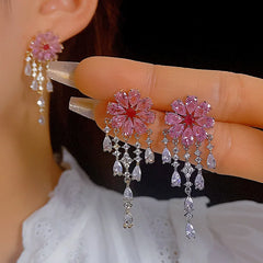 Fashion Heavy Industry zirconia Zirconia Earrings