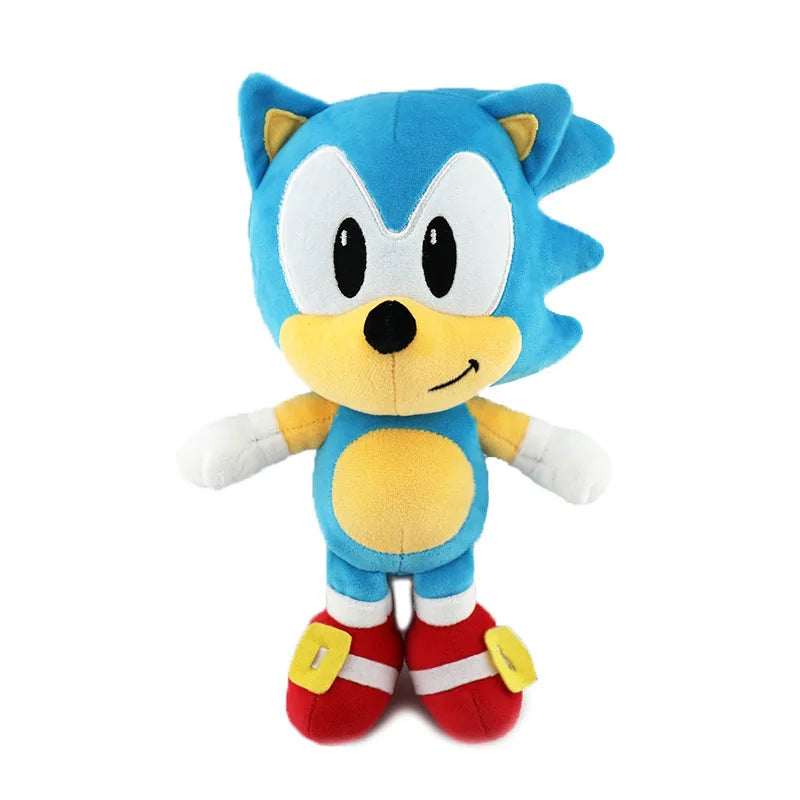 Sonic Peluches Toy Cartoon Hedgehog Amy Rose Knuckle Tail Soft Stuffed Doll Child Birthday Sonic Toys