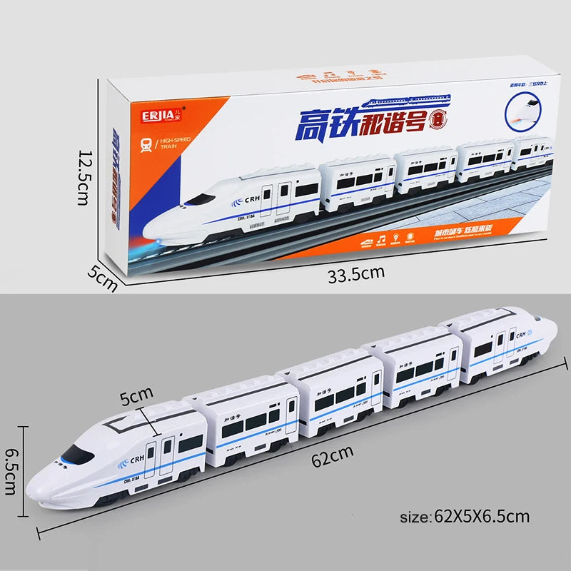 1:8 Harmony Railcar Simulation High-speed Railway Train Toys