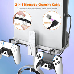 Wall Mount Storage Bracket For PS5 Console Wall Mount Holder Stand for Playstation 5 Accessories for PS VR2 Console/Headset