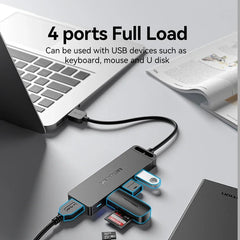 Vention USB HUB Adapter 4 Ports USB Type C to USB 3.0 HUB Splitter Adapter