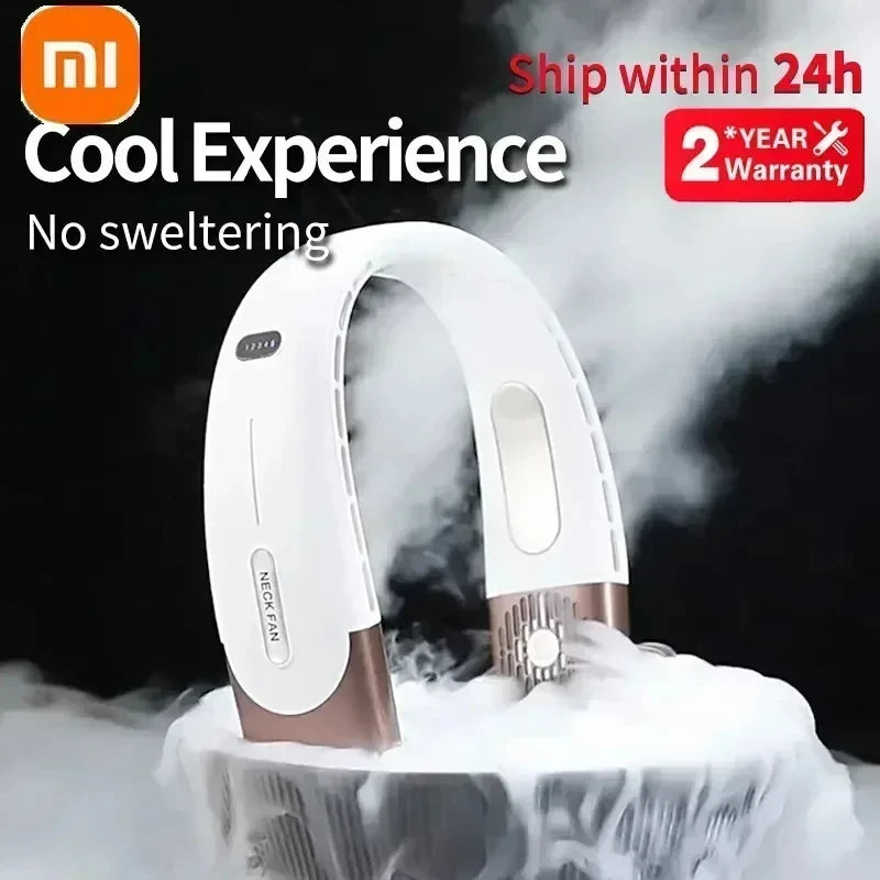 Xiaomi Hanging Neck Fan Portable Air Conditioner USB 6000mah Rechargeable Air Cooler