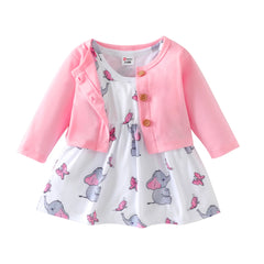 PatPat Dress Baby Girl Clothes New Born Infant Party Dresses