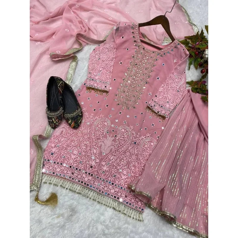 Kameez Salwar Wear Pakistani Dress Party Wedding Suit