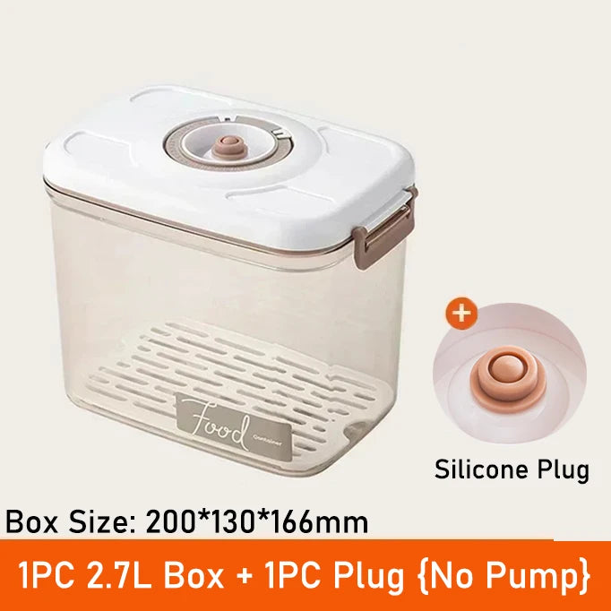 Vacuum Food Storage Box Fresh-Keeping Canister Sealed Storage Container