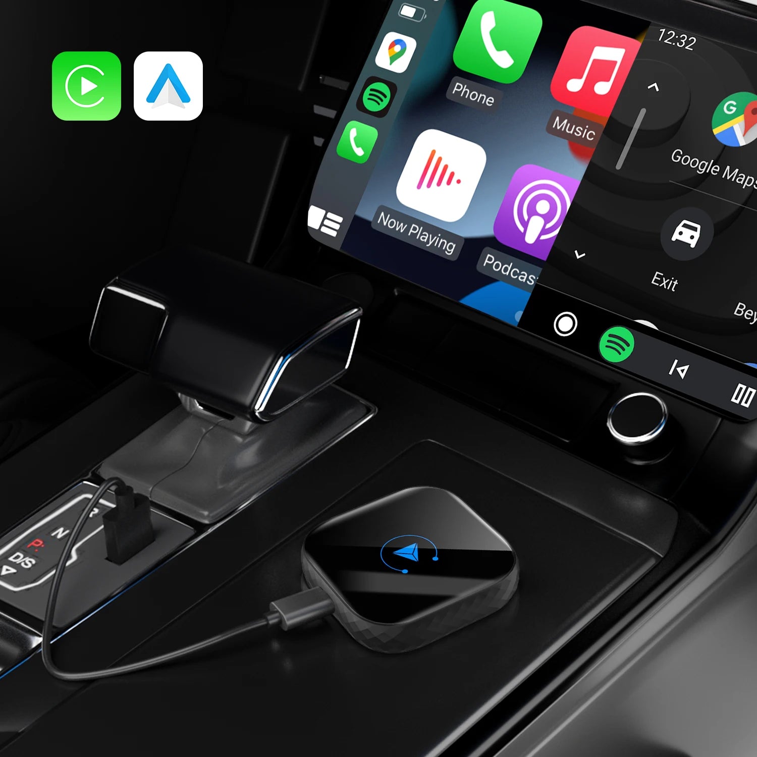 CarPlay Android Auto Wireless Car Intelligent Systems Accessories Car Play