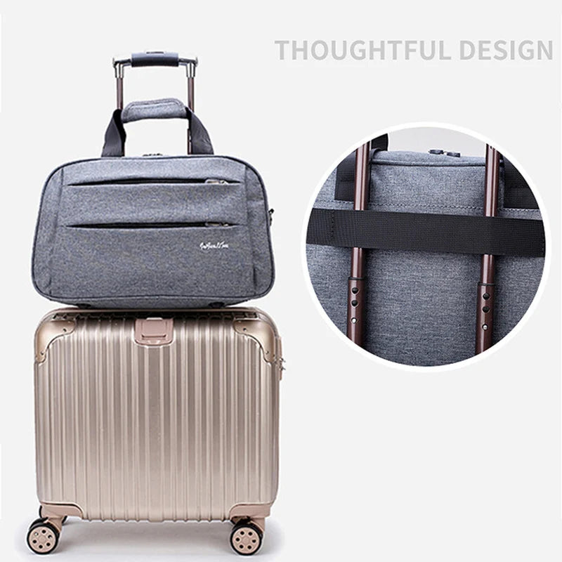 Men's Business Travel Bag Large Capacity Women's Travel Duffle Bags Luggage Handbag Outdoor Storage Packaging Cube Baggage Tote