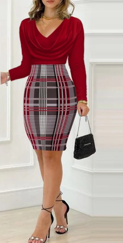 Two Piece Set Women Outfit Spring Fashion Skinny Work Mini Skirt Set