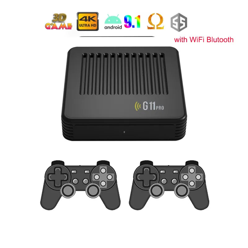 Android TV Box Video Game Consoles with Emulators