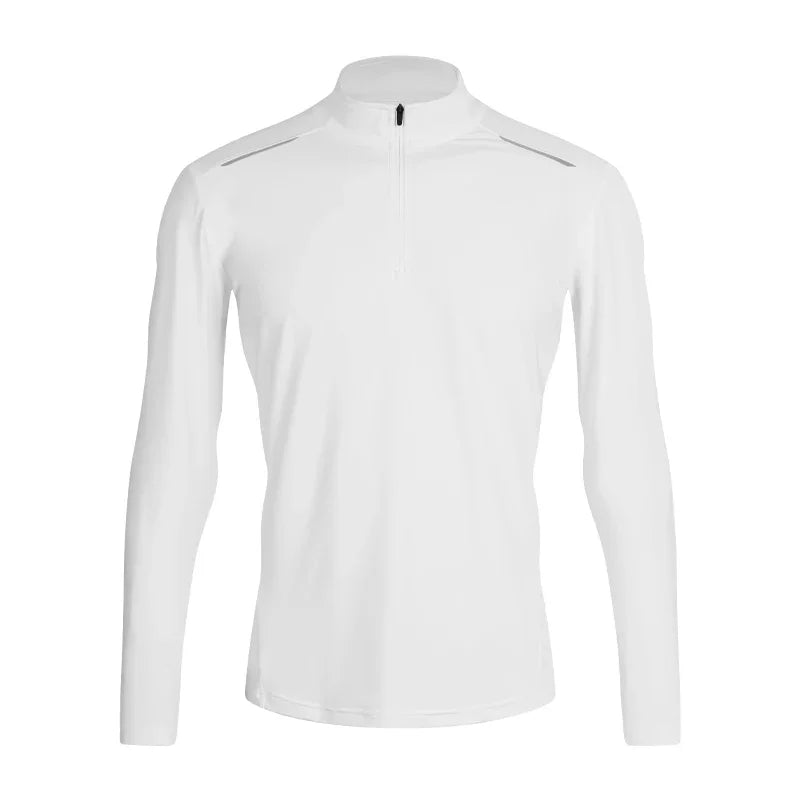 Men's Long Sleeves T-shirt Gym Yoga Top Fitness Wear Jerseys Golf Clothes Marathon Sweatshirt