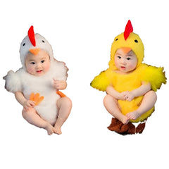 Halloween Cosplay Costume Chicken Baby Photography Suit Newborn Baby Infant Studio Shoot Outfits