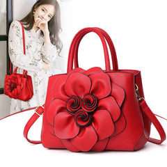 Women Leather Handbag Pu Big Casual Large Capacity Shoulder Bag