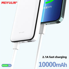 Portable Power Bank 20000mAh Charger 10000mAh USB C Fast Charging External Spare Battery for iPhone 15 Samsung Xiaomi Power bank