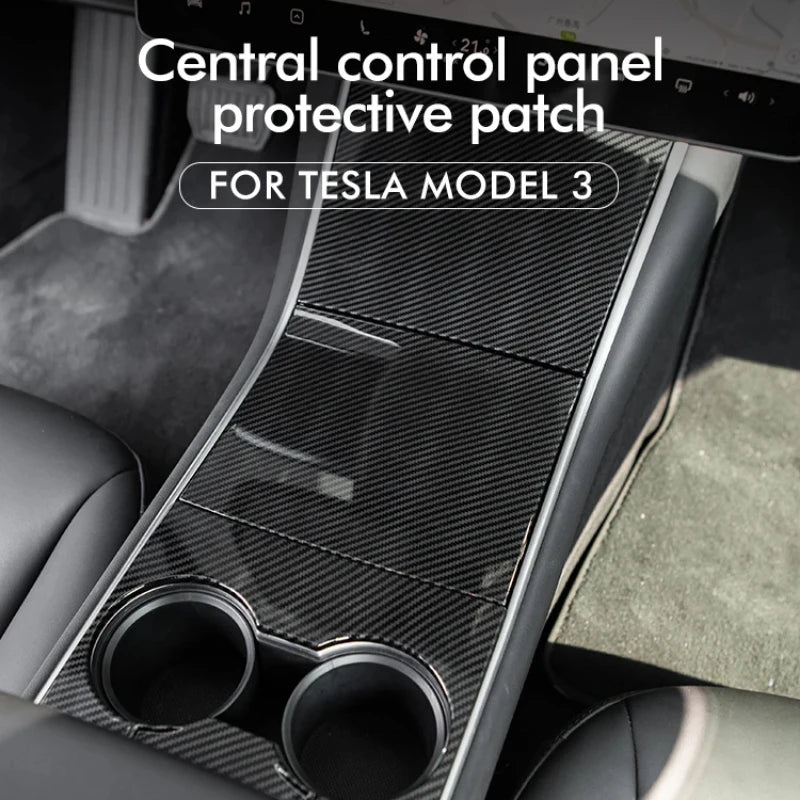 Car Central Control Panel Protective Patch  Shell Sticker