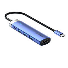 Vention USB C HUB Type-C to HDMI2.0 Adapter 4K30Hz USB 3.0 HUB PD100W Dock Splitter for MacBook iPad Pro Air Huawei USB HUB