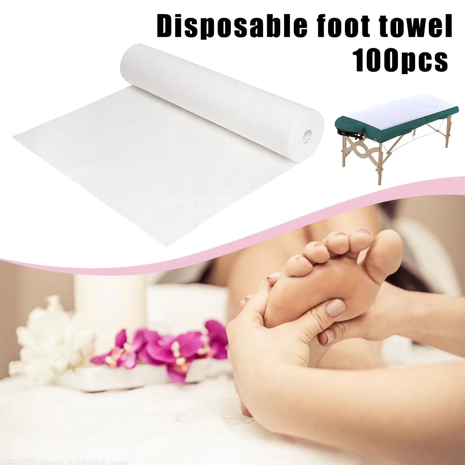 salon Sheet Tissue Pillow Tattoo Supplies Roll Bed