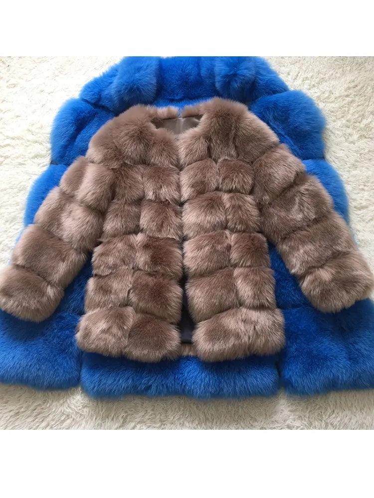 Faux Fur Coat Women