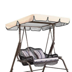 Outdoor Swing Chair Canopy Courtyard Waterproof Swing Garden Patio Furniture