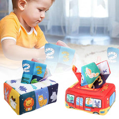 Montessori Toys Magic Tissue Box Baby Educational Learning Activity Sensory Toy