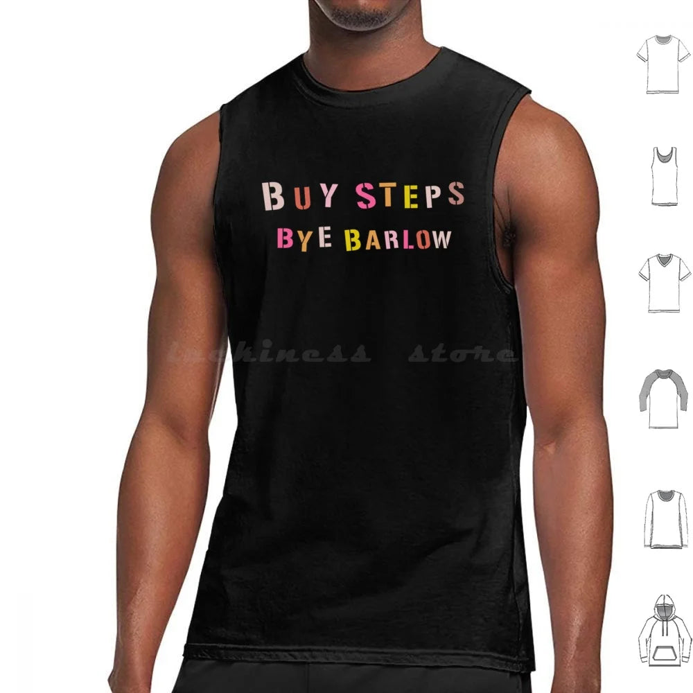 Buy Steps Tank Tops Print Cotton Logo Singer Songs Band Boyband Logo Mark Music Takethat