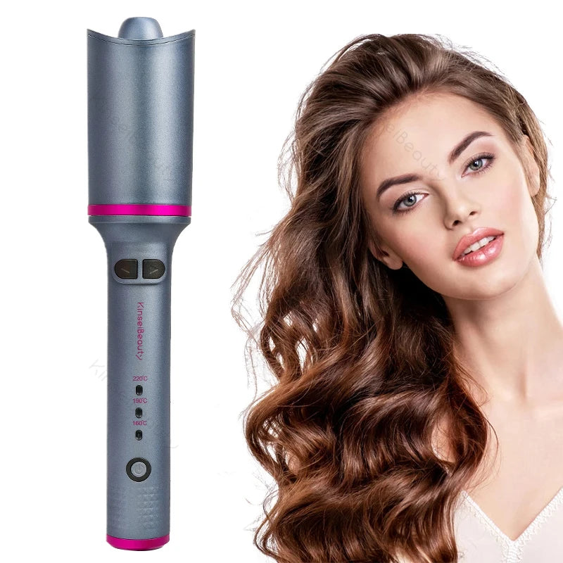 Auto Hair Curler Ceramic Rotating Air Spin Wand Styler Curl Machine Air Curler Magic Hair Curler Automatic Hair Curling Iron