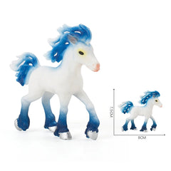 Unicorn Fairy Horse PVC Animals Action Figures Educational Cognition Toy for Kids Christmas Gift