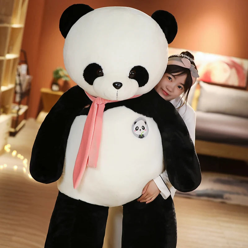 Giant Size Cute Panda Plush Toys Animal Stuffed Dolls Soft Pillow