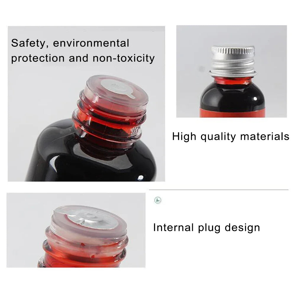 Fake Smear Blood Liquid Bottle Stage Prank Theatrical Vampires Funny Horror Festival Party DIY Cosplay Props