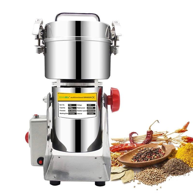 Grains Spices Herbals Cereals Coffee Dry Food Grinder Mill Grinding Machine