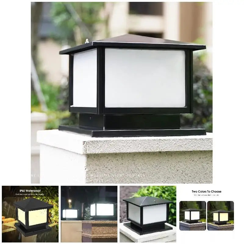 Solar Light Fence Light IP65 Outdoor Solar Lamp For Garden Decoration