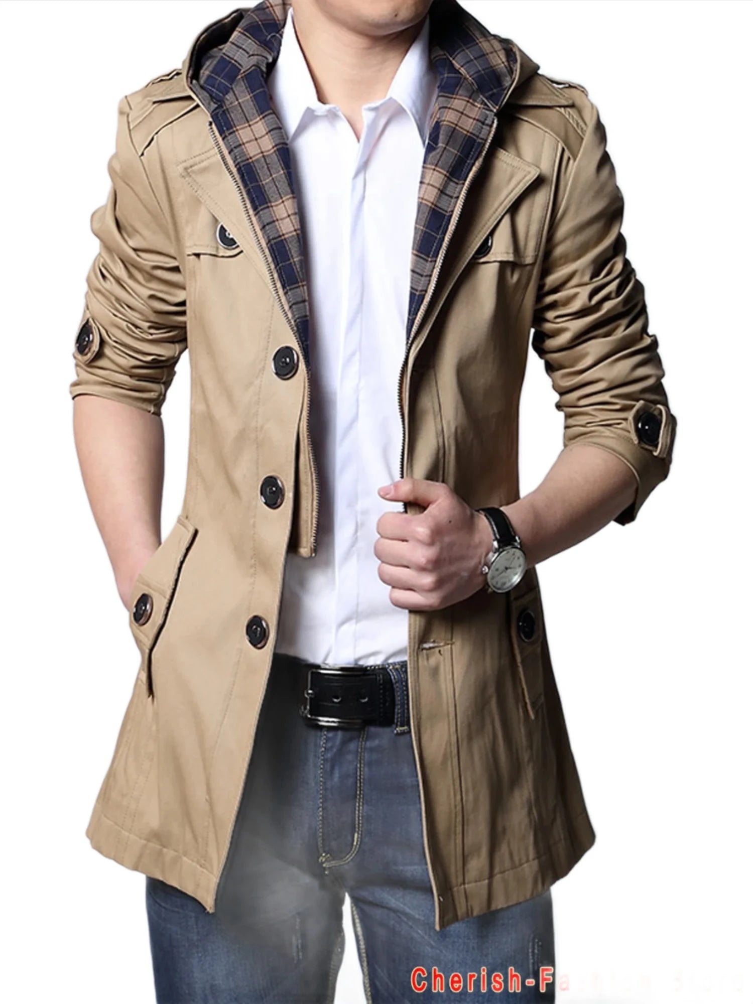 outwear long coat men