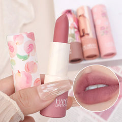 Nude Pink Matte Lipstick Moisturizing Velvet Lip Gloss Waterproof Long Lasting Lipstick