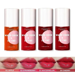 Mirror Lipstick Waterproof Lipstick Nonstick Cup Lasting Cheek Eyes Lip Tint Cosmetics
