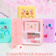 Kawaii Mini Portable Sketch Pencil Eraser