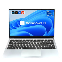 14.1" Windows 11 Laptop Computer Intel Core i7-7500U 12GB RAM 1TB 2TB SSD Notebook 1920*1080 Resolution Office Study PC Computer