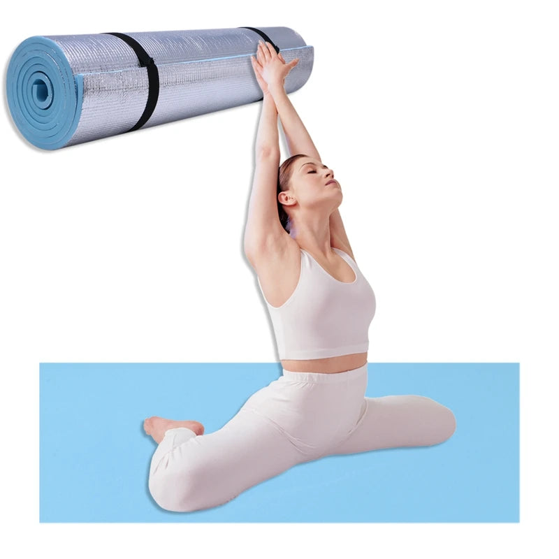 New 6mm Thick Durable EVA Yoga Mat Exercise Gym Fitness Workout Non-Slip Pad Camping