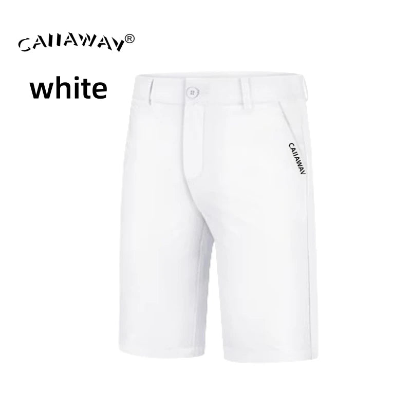 CAIIAWAV Golf Men's Shorts Summer Refreshing Breathable Comfortable Cotton Casual Clothing Sports