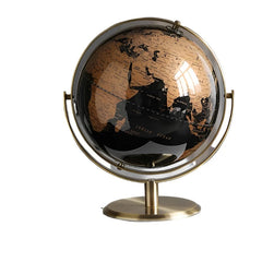 Retro English Globe Map Home Decor World Globe Office Decor Desk Ornaments