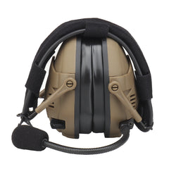 Helmet Wearable Quick Release Dual Purpose Sound Pickup & Noise Reduction Tactical Bluetooth Headset/hunting Shooting Earmuffs