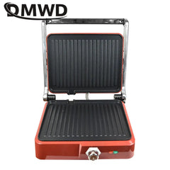 DMWD 1800W Electric Grill Multifunction Barbecue Machine Double-sided Heating Frying Pan