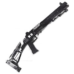 Italy Benelli M4 Shotguns Army Weapons Technical Building Blocks Model Kit Kids Military SWAT Game Bricks