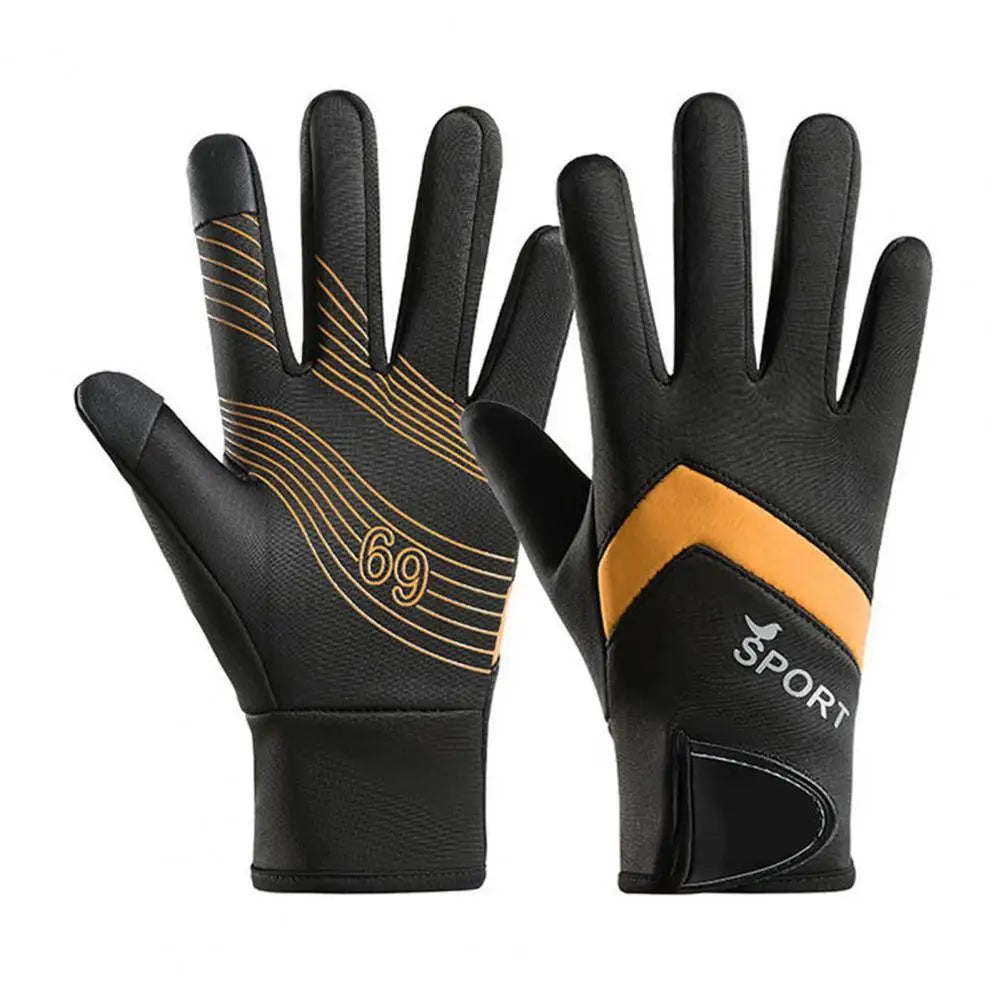 Weather Windproof Gloves Windproof Thermal Gloves for Weather Skiing Snowboarding Waterproof Grip Snow for Men for Cycling