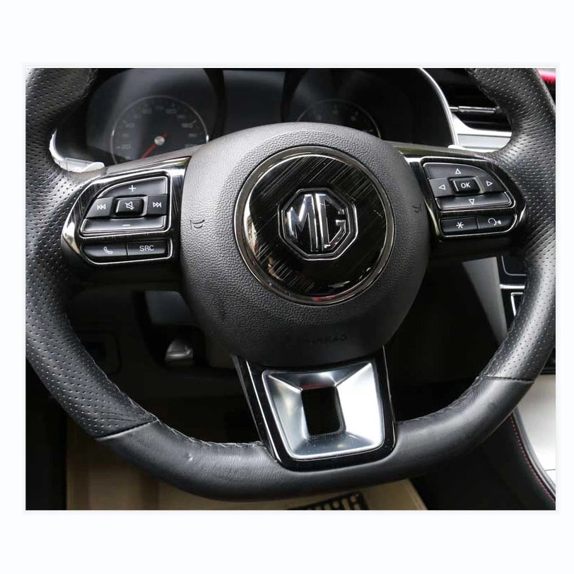 Car Steering Wheel Trim Control Button Frame Cover For Steering Wheel