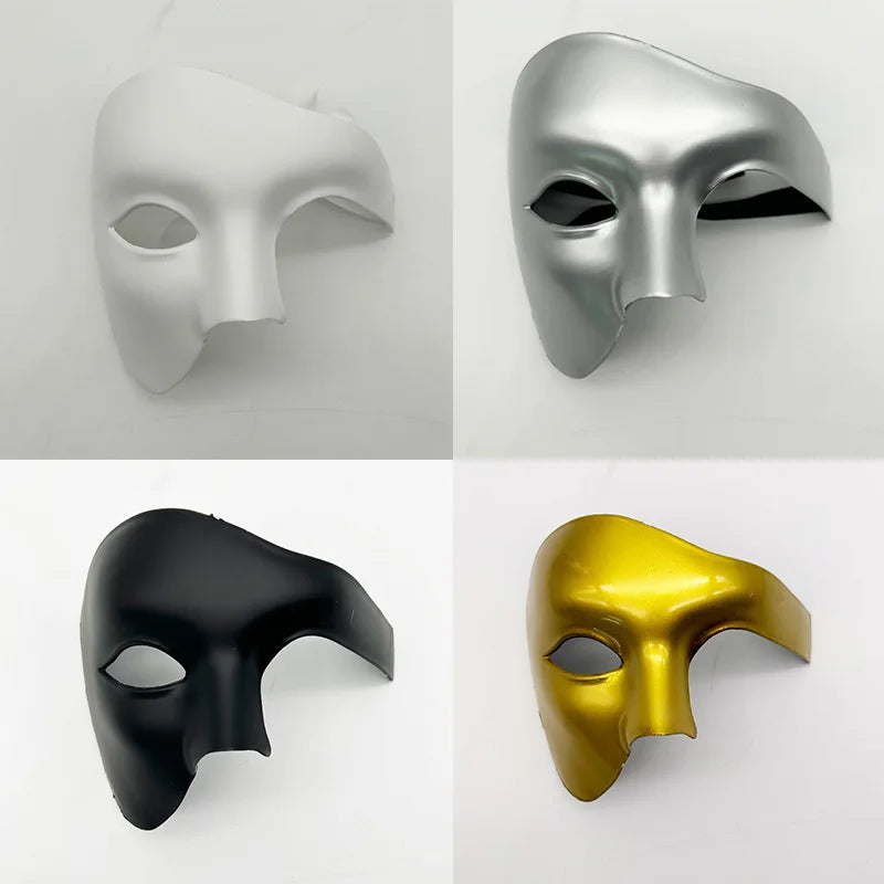 Masquerade Cosplay Masks Fashion Creative Phantom Half Face Mask