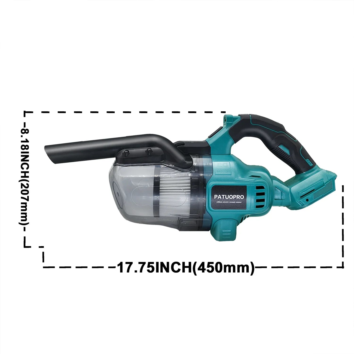 Vacuum Cleaner Cordless Handheld for Makita 18V Battery Portable for Floor