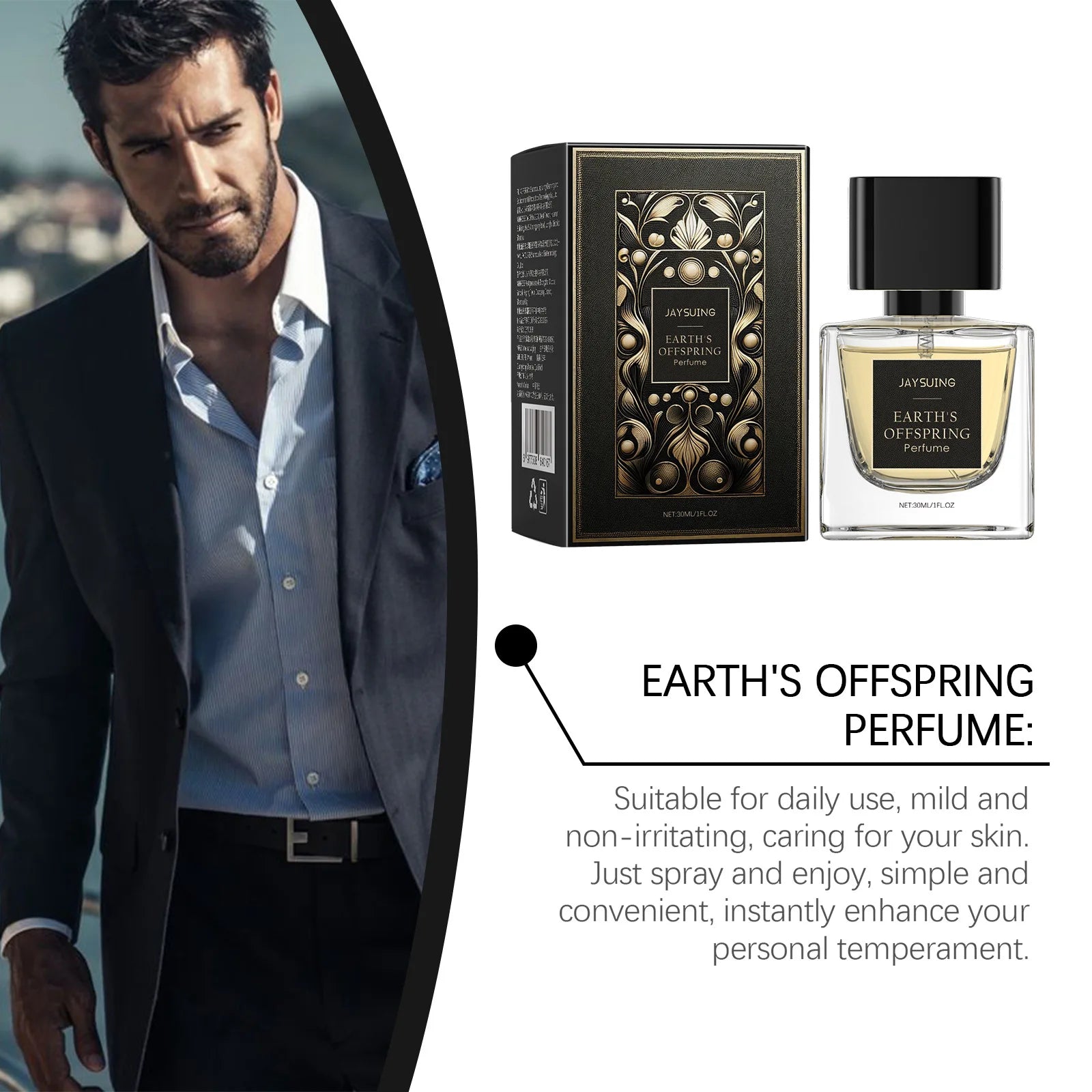 Men Perfume to Attract Women Original Long Lasting Fragrance Floral Scent Daily Dating Pheromone