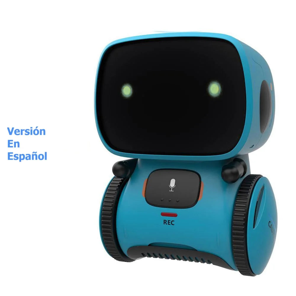 Emo Robot Smart Robots Dance Voice Command Sensor, Singing, Dancing, Repeating Robot Toy for Kids