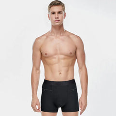 Skin-friendly Men Undergarments High Waist Seamless Boxer