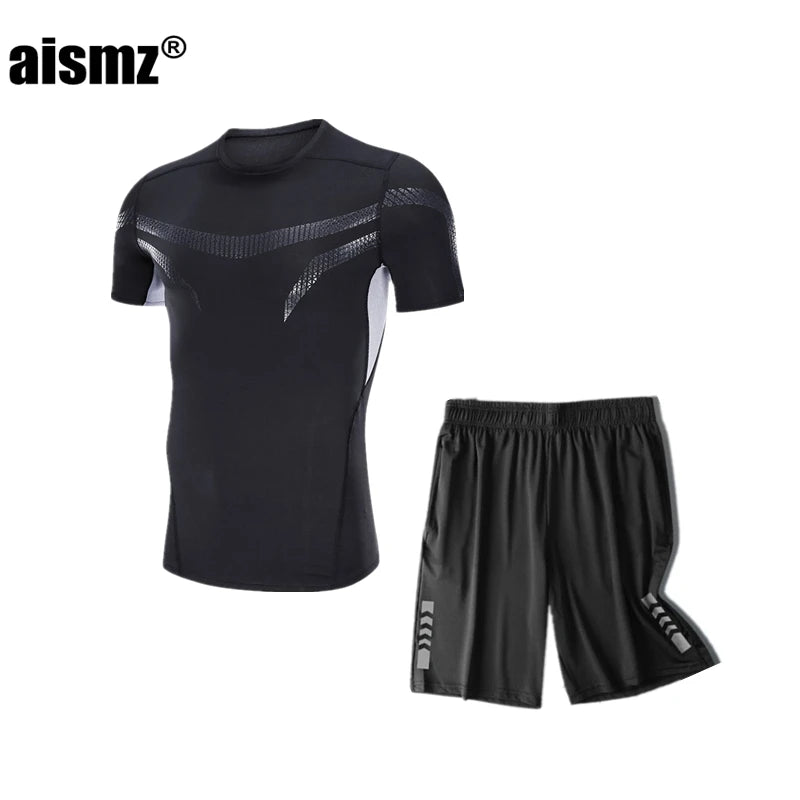 Men's Tracksuit Gym Fitness badminton Sports Suit